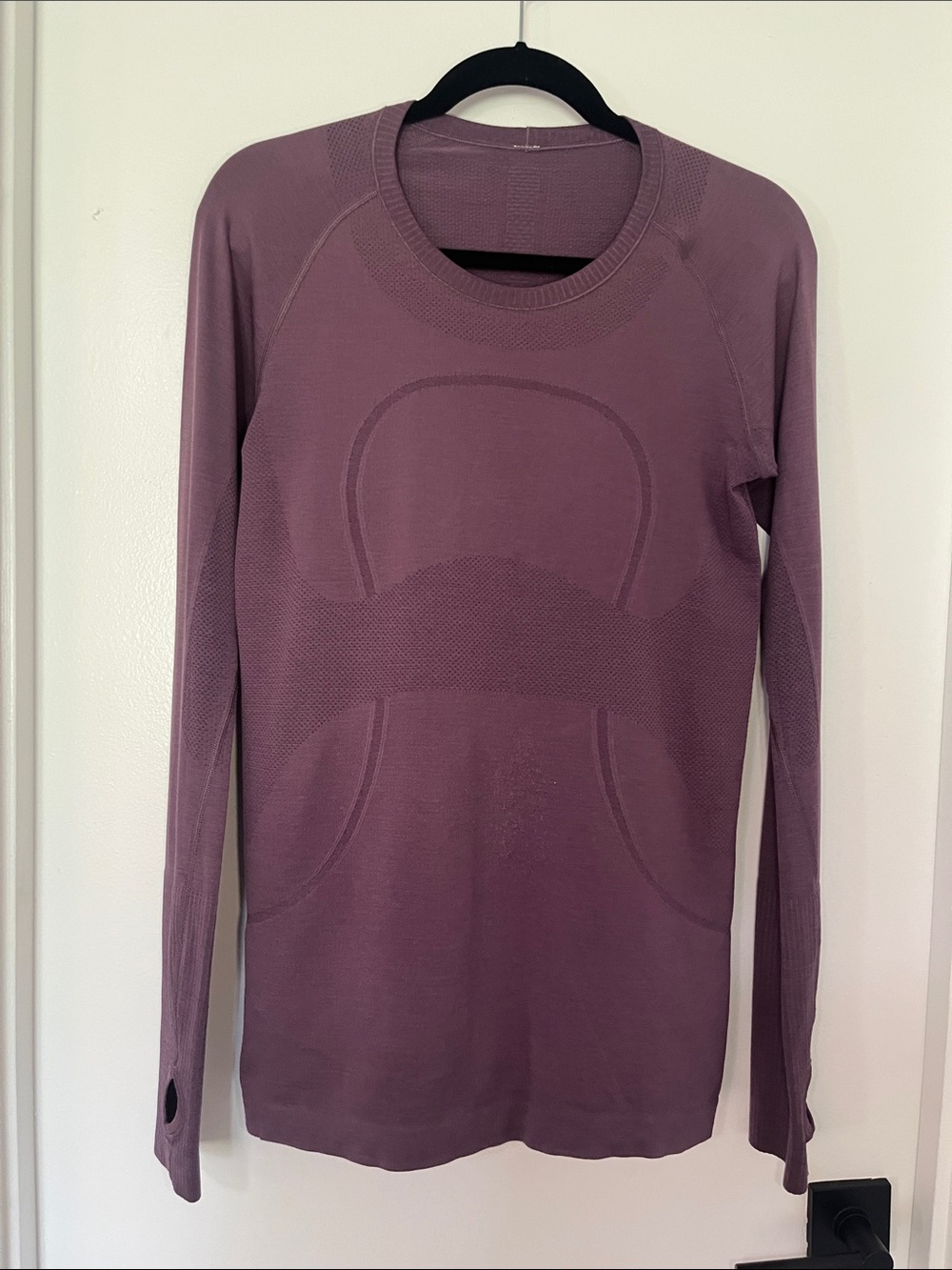 Lululemon Swiftly Tech Long Sleeve Shirt - Purple Mauve - Size 8